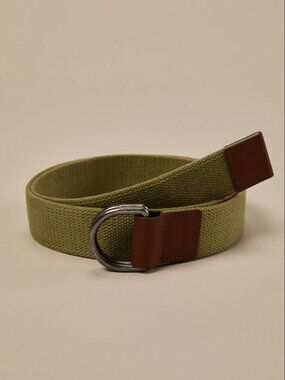 NWT Lucky Brand Men's Solid Webbing Belt Size 34